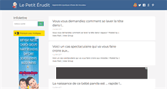 Desktop Screenshot of lepetiterudit.com
